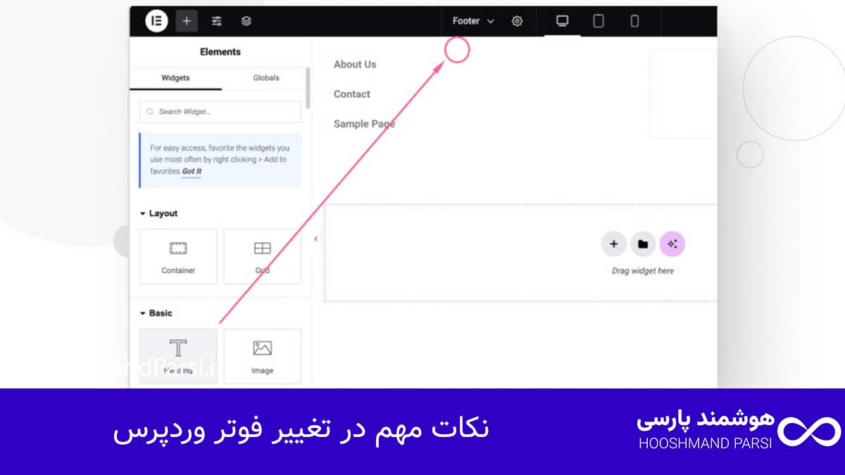 چگونه فوتر وردپرس را تغییر دهیم | 5 ترفند طلایی و کاربردی! نکات مهم در تغییر فوتر وردپرس