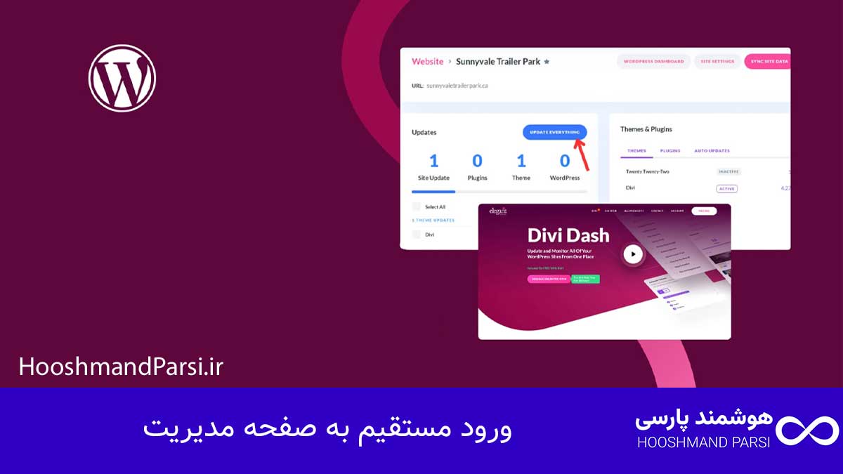 چگونه وارد وردپرس خود شویم؟ راهنمای سریع + 5 ترفند طلایی! ورود مستقیم به صفحه مدیریت