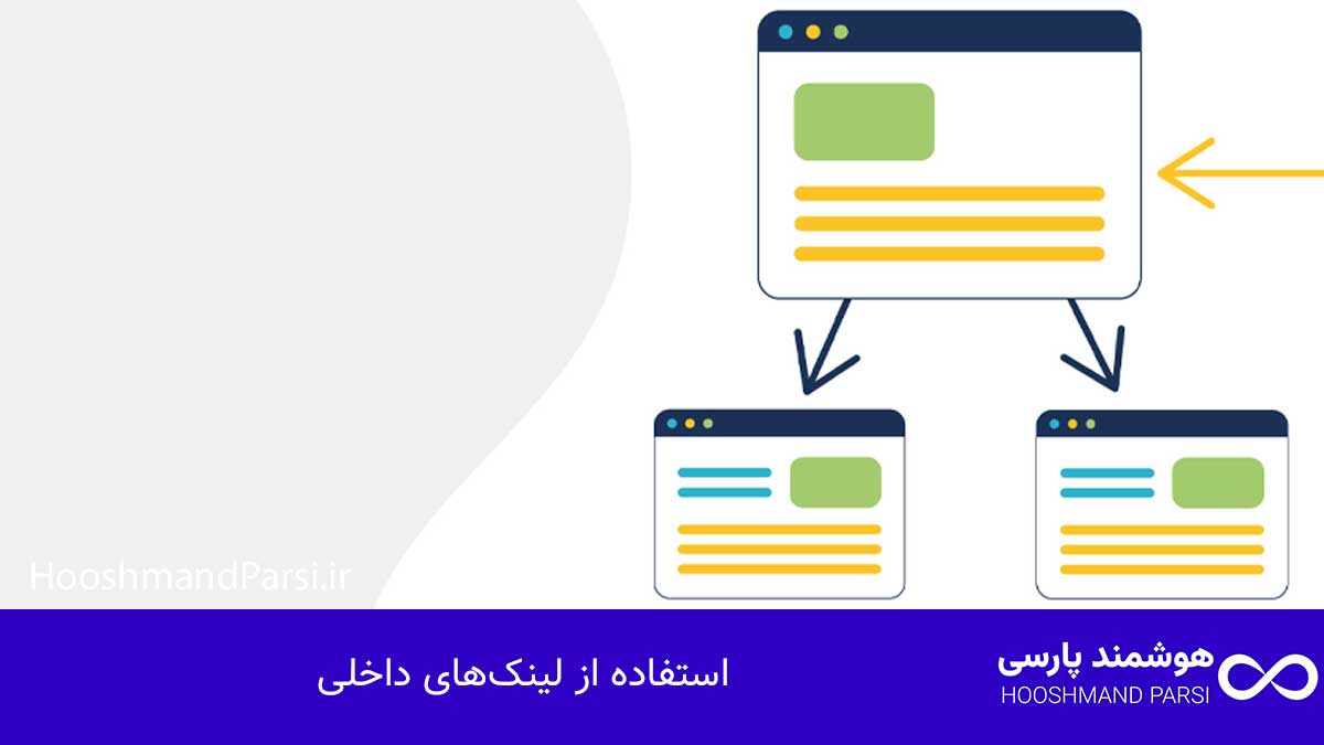 استفاده از لینک‌های داخلی