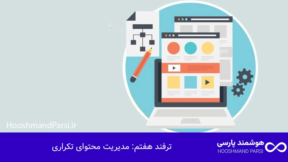ترفند هفتم: مدیریت محتوای تکراری