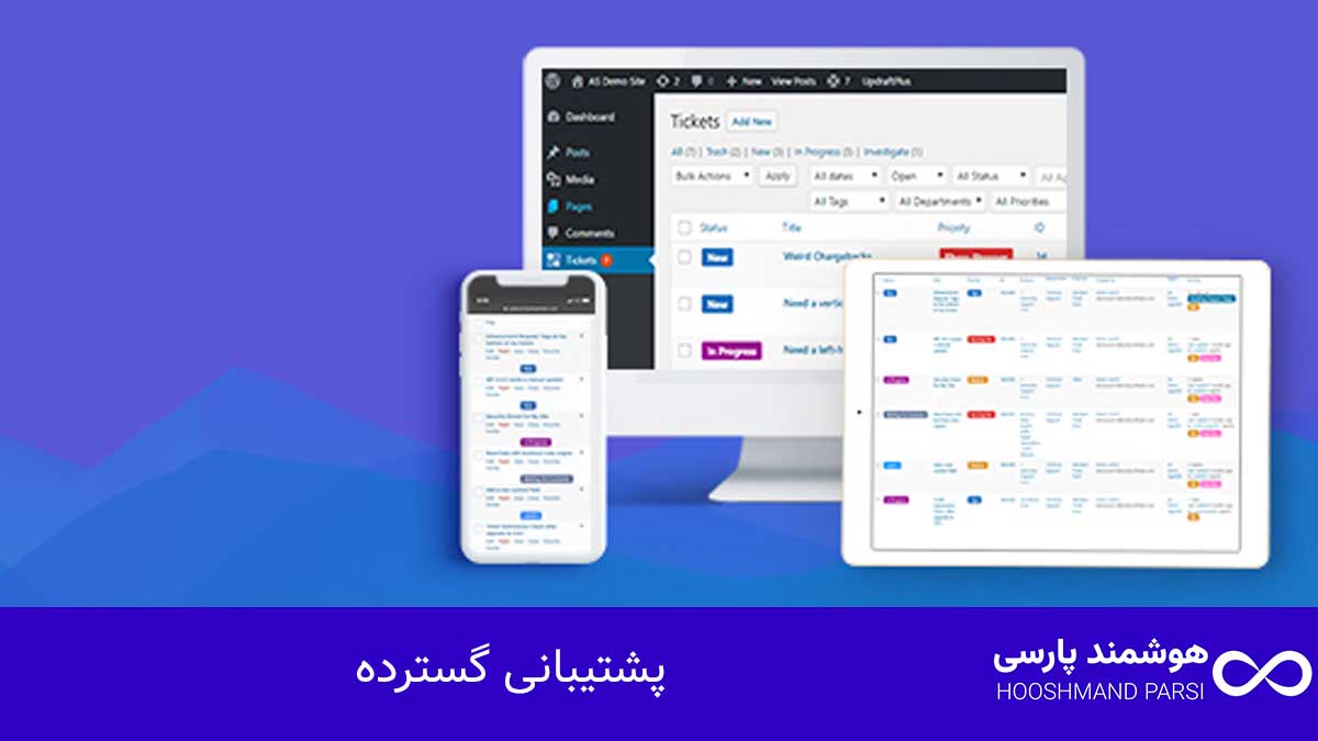 طراحی سایت با وردپرس چیست | آموزش حرفه ای + 7 مزیت طلایی! پشتیبانی گسترده