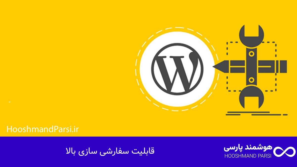 قابلیت سفارشی سازی بالا