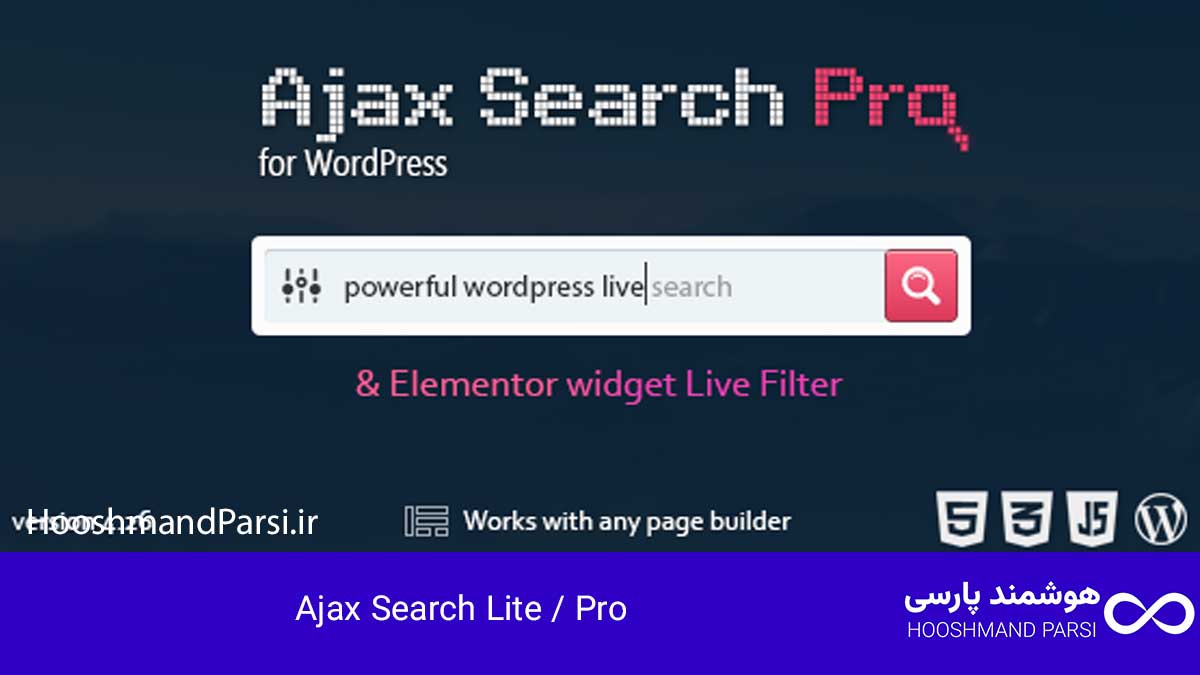 افزونه چهارم: Ajax Search Lite / Pro – معرفی و ویژگی‌ها