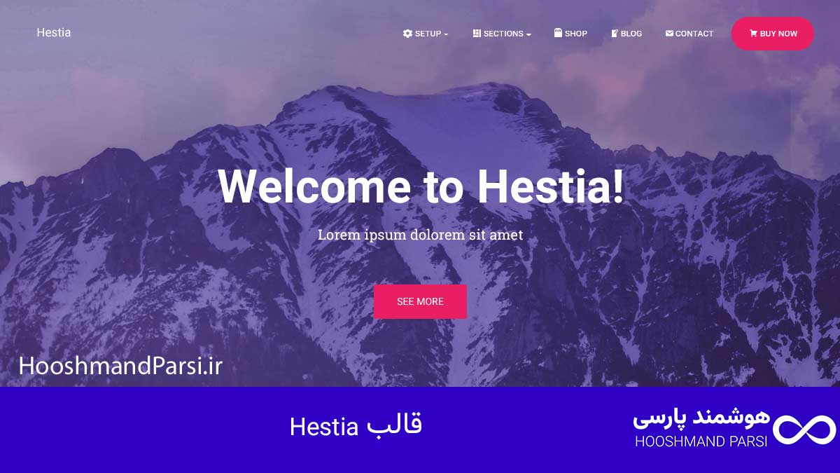 قالب Hestia